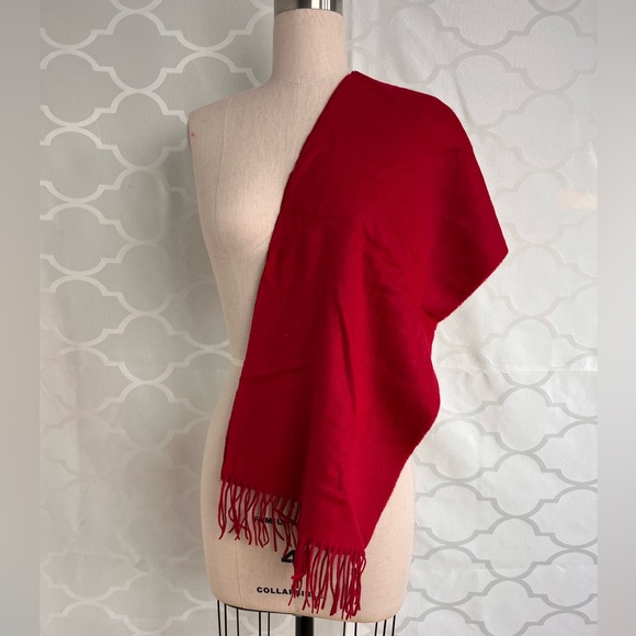 Inner Mongolia Kousei Cashmere 10% Wool 90% New! Scarf shawl soft warm Vintage - Picture 11 of 12